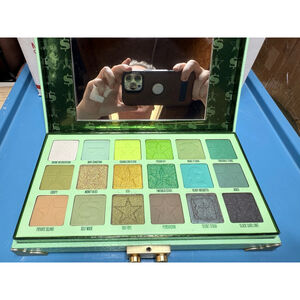 NWT Jeffree Star Blood Money Eyeshadow Palette Green